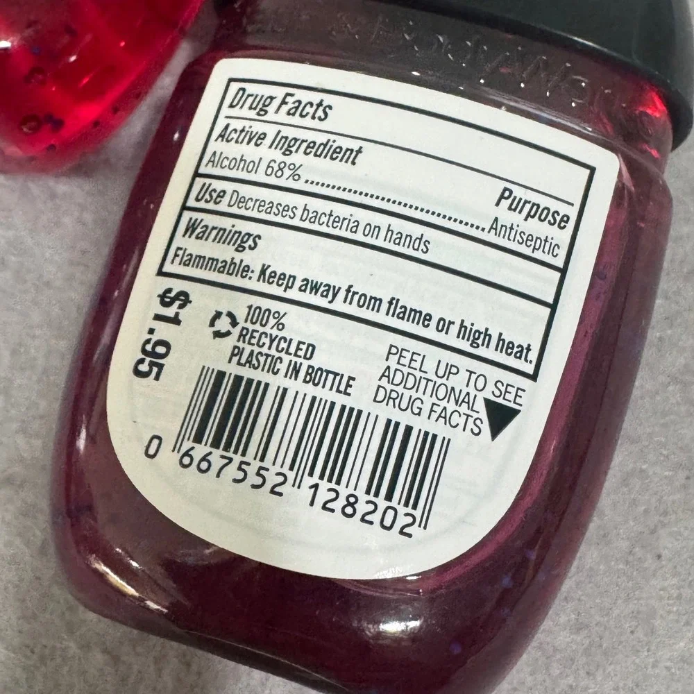 Bath & Body Works PocketBac Hand Sanitizer 5-Pack Waikiki Beach Coconut Pink Gel